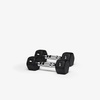 Nike Rubber Hex Dumbbell Pair(Black / White)