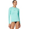Nike Women’s Hydroguard Dri-fit Uv Long Sleeve Top(Bleached Turq/Bleached Turq)