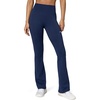 Nike Women’s One High-Waisted Flared Leggings(Midnight Navy/White)