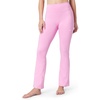 Nike Women’s One High-Waisted Flared Leggings(Pink Rise/White)