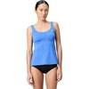 Nike Women’s Scoop Neck Tankini(Blue Crystal)