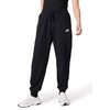 Nike Women’s Sportswear Club Fleece Mid-Rise Oversized Sweatpants(Black/White)
