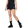 Nike Womens Sportswear Club Fleece Mid-Rise Shorts(Black/White)