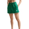 Nike Womens Sportswear Club Fleece Mid-Rise Shorts(Malachite/White)