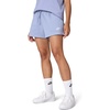 Nike Womens Sportswear Club Fleece Mid-Rise Shorts(World Indigo/White)