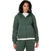 Nike Women’s Studio Fleece Full Zip Hoody(Camo Green/Sail)