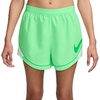 Nike Women’s Tempo Swoosh Dri-FIT Running Shorts(Illusion Green/Barely Green/Green Spark)