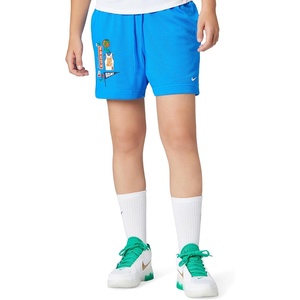 Nike Women’s Essential Dri-FIT 4″ Basketball Shorts(Light Photo Blue/Pale Ivory)