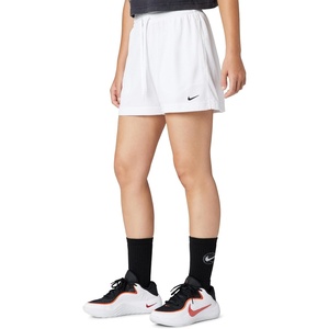 Nike Women’s Essential Dri-FIT Mesh Basketball Shorts(White/Black)
