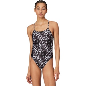 Nike Women’s Hydrastrong Cutout One Piece(Black)