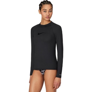 Nike Women’s Hydroguard Dri-fit Uv Long Sleeve Top(Black/Black)