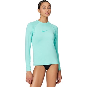 Nike Women’s Hydroguard Dri-fit Uv Long Sleeve Top(Bleached Turq/Bleached Turq)
