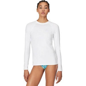 Nike Women’s Hydroguard Dri-fit Uv Long Sleeve Top(White/White)