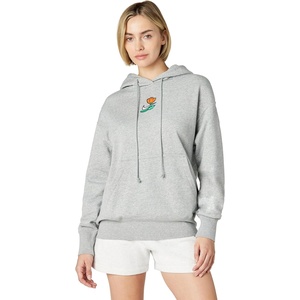 Nike Women’s Phoenix Fleece Oversized Pullover Basketball Hoodie(Dark Grey Heather)