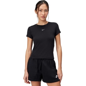Nike Women’s Sportswear Chill Knit T-Shirt(Black/White)
