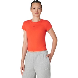 Nike Women’s Sportswear Chill Knit T-Shirt(Light Crimson)