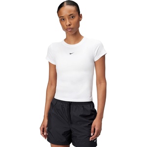 Nike Women’s Sportswear Chill Knit T-Shirt(White/Black)
