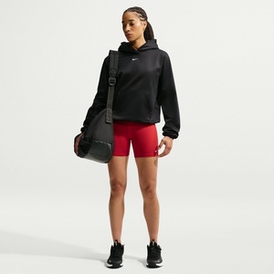 Nike Women’s Studio Fleece Full Zip Hoody(Black/White)