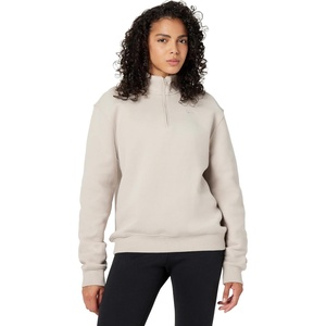 Nike Women’s Studio Fleece Quarter Zip Pullover(Cream II/Sail)