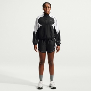 Nike Women’s Tempo Swoosh Dri-fit Jacket(Black/White/Cool Grey)