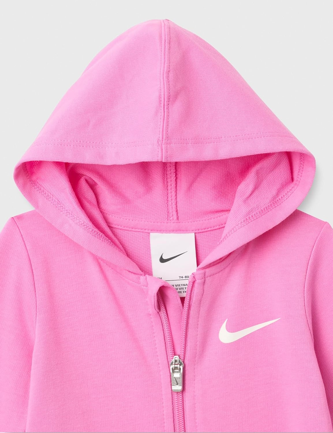 image:imageNike Baby Essentials Full Zip Hooded CoverallPlayful Pink