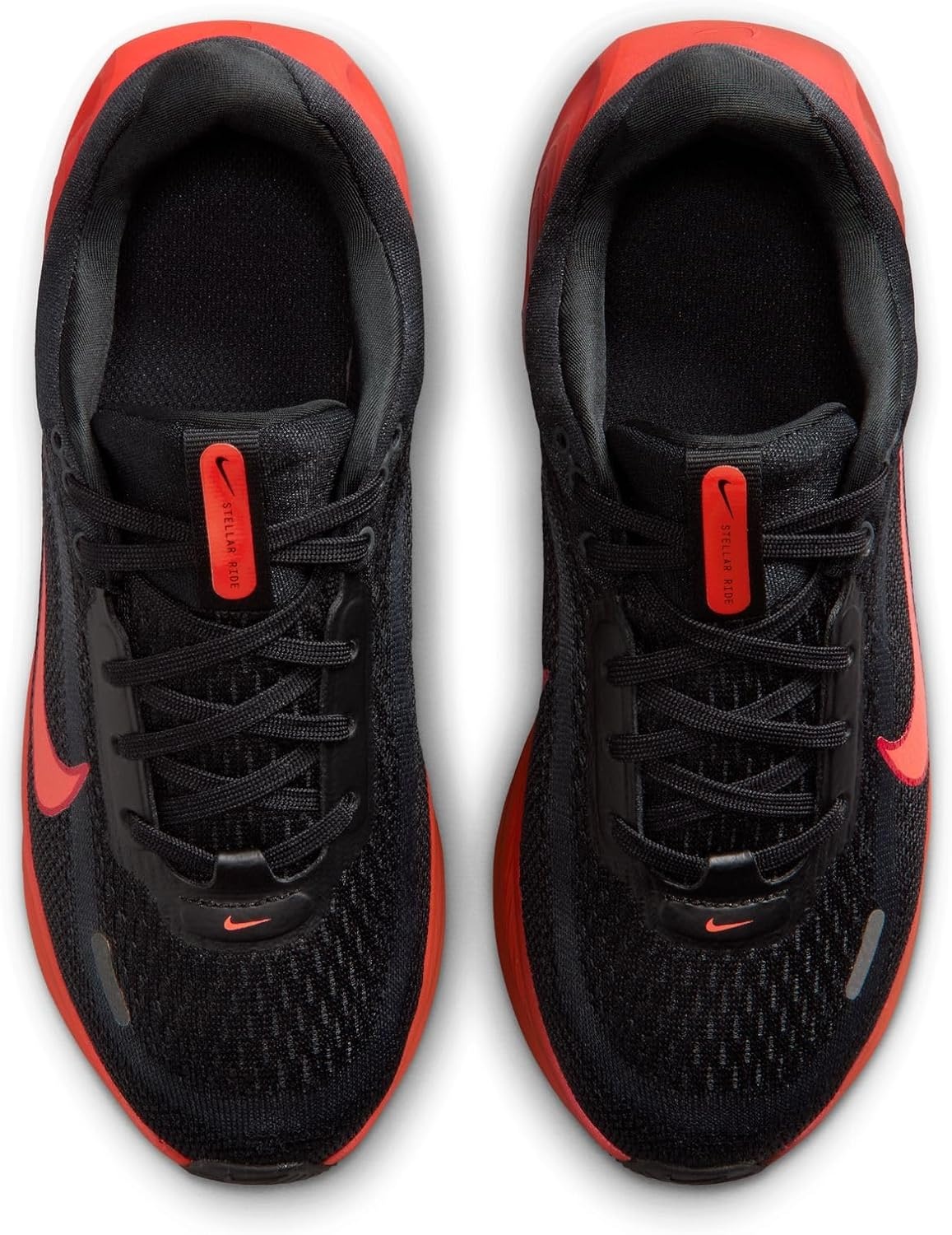 image:imageNike Kids Stellar Ride Running Shoes Road Running ShoesBlackRed Orbitcool Greyuniversity Red