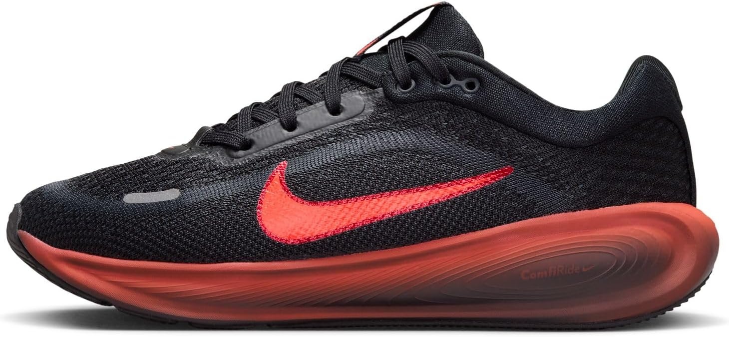 image:imageNike Kids Stellar Ride Running Shoes Road Running ShoesBlackRed Orbitcool Greyuniversity Red
