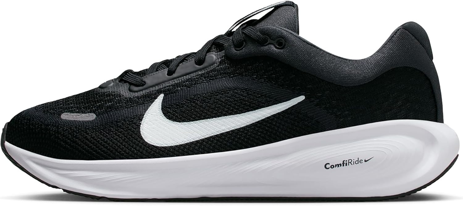 image:imageNike Kids Stellar Ride Running Shoes Road Running ShoesBlackWhiteAnthracitePure Platinum