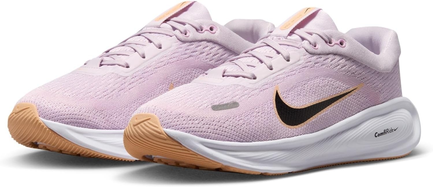 image:imageNike Kids Stellar Ride Running Shoes Road Running ShoesBleached LilacBlackpink Foam