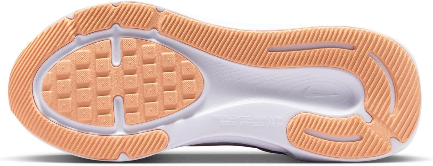image:imageNike Kids Stellar Ride Running Shoes Road Running ShoesBleached LilacBlackpink Foam