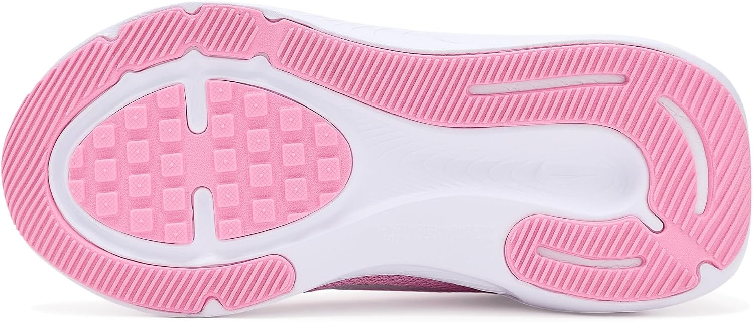 image:imageNike Kids Stellar Ride Running Shoes Road Running ShoesPink RiseWhitePink FoamPure Platinum