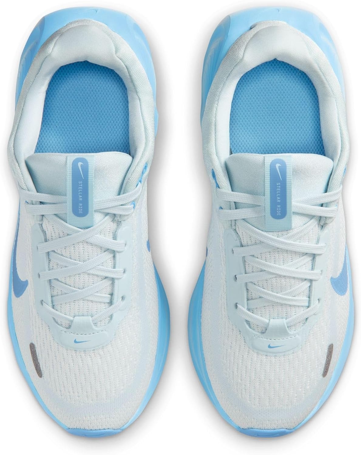 image:imageNike Kids Stellar Ride Running Shoes Road Running ShoesSummit WhiteFootball Blueglacier Blue