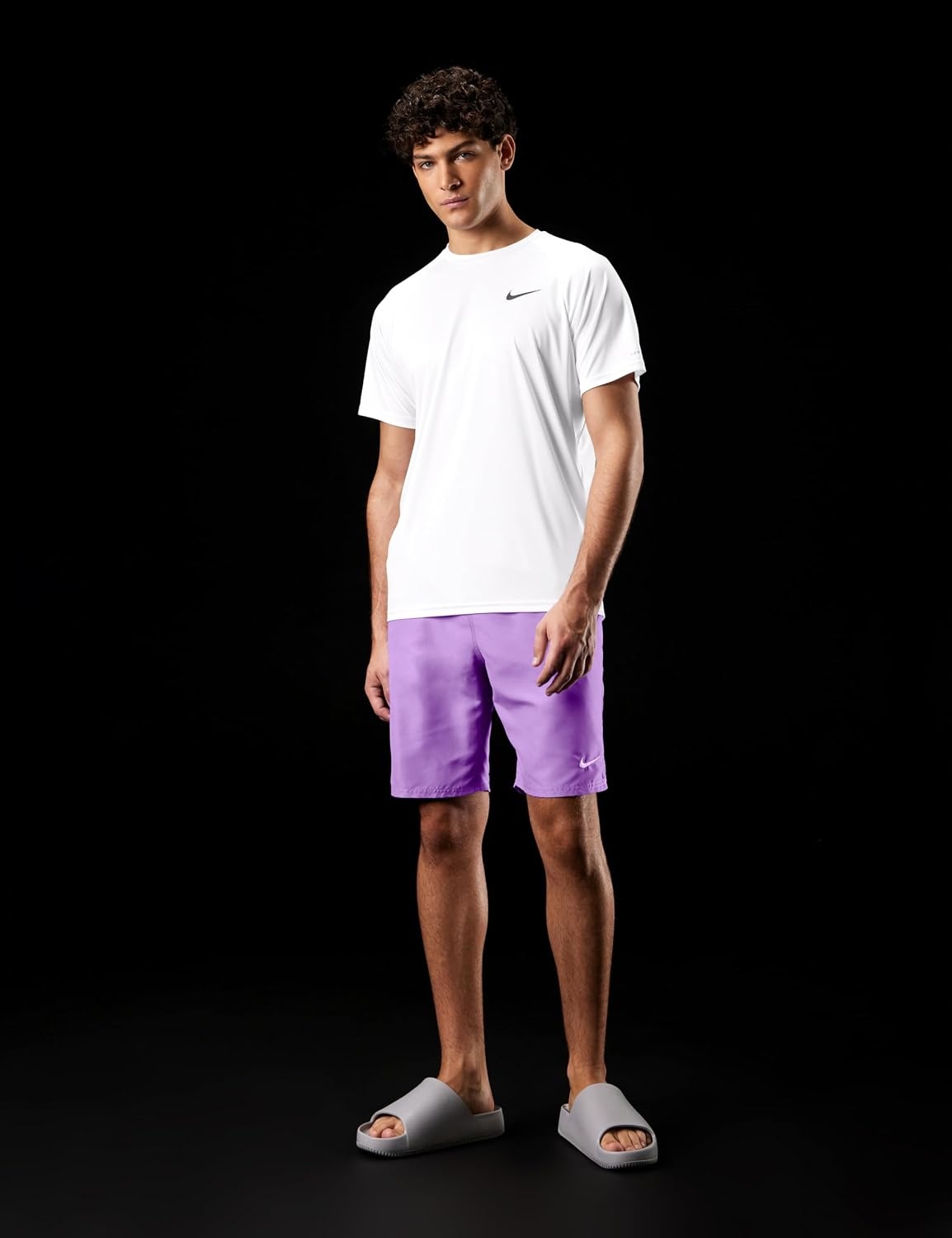 image:imageNike Mens 9 Volley ShortsBright Violet
