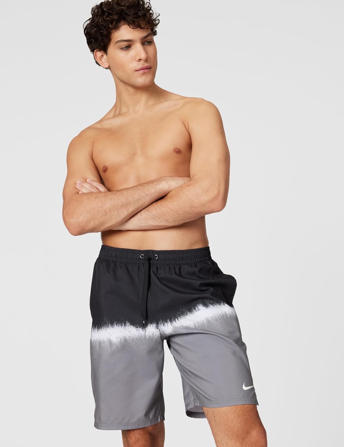 image:imageNike Mens Breaker 9 BriefLined Volley ShortBlack