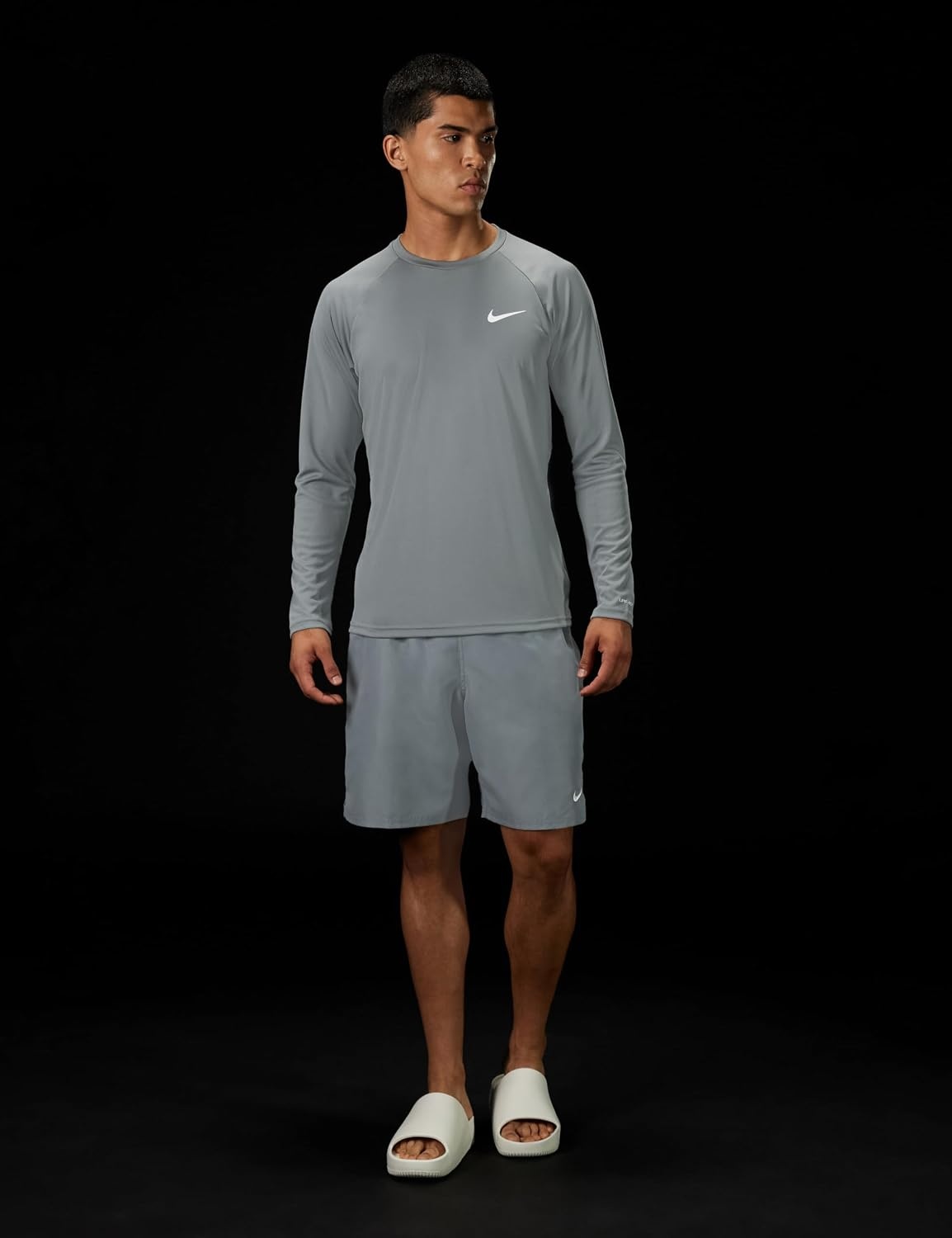 image:imageNike Mens LongSleeve HydroguardCool Grey