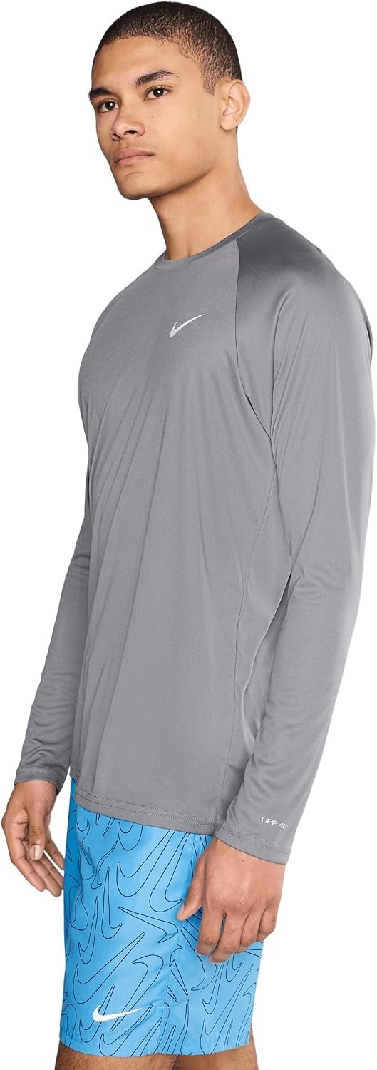 image:imageNike Mens LongSleeve HydroguardCool Grey