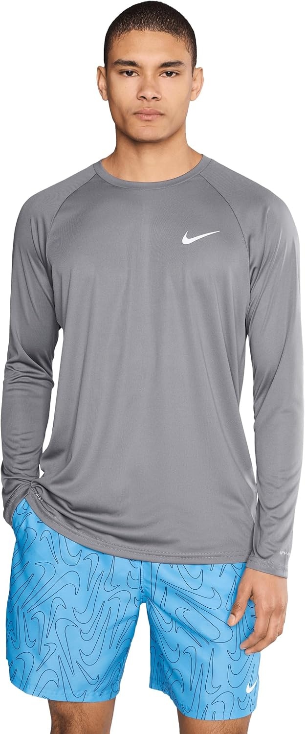 image:imageNike Mens LongSleeve HydroguardCool Grey