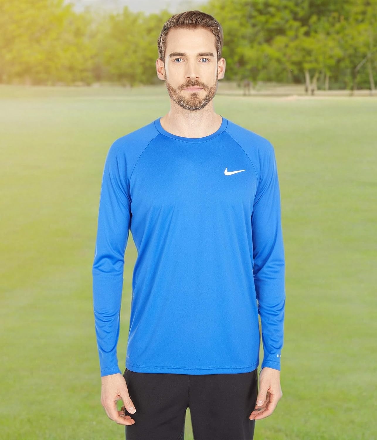 image:imageNike Mens LongSleeve HydroguardGame Royal