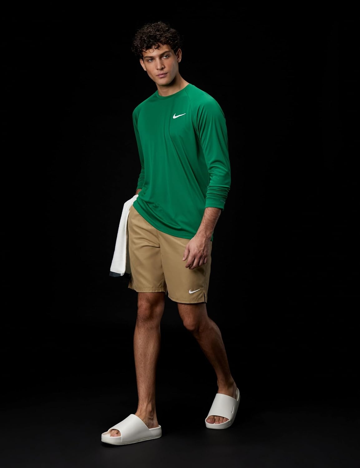 image:imageNike Mens LongSleeve HydroguardMalachite