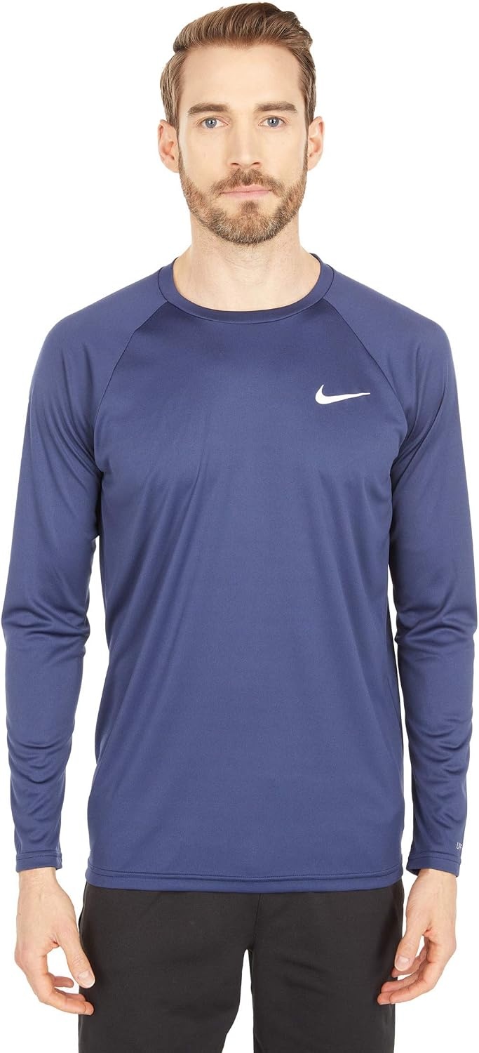image:imageNike Mens LongSleeve HydroguardMidnight Navy