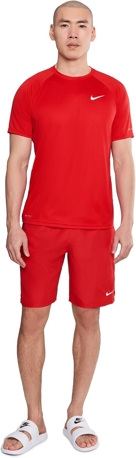 image:imageNike Mens ShortSleeve HydroguardUniversity Red