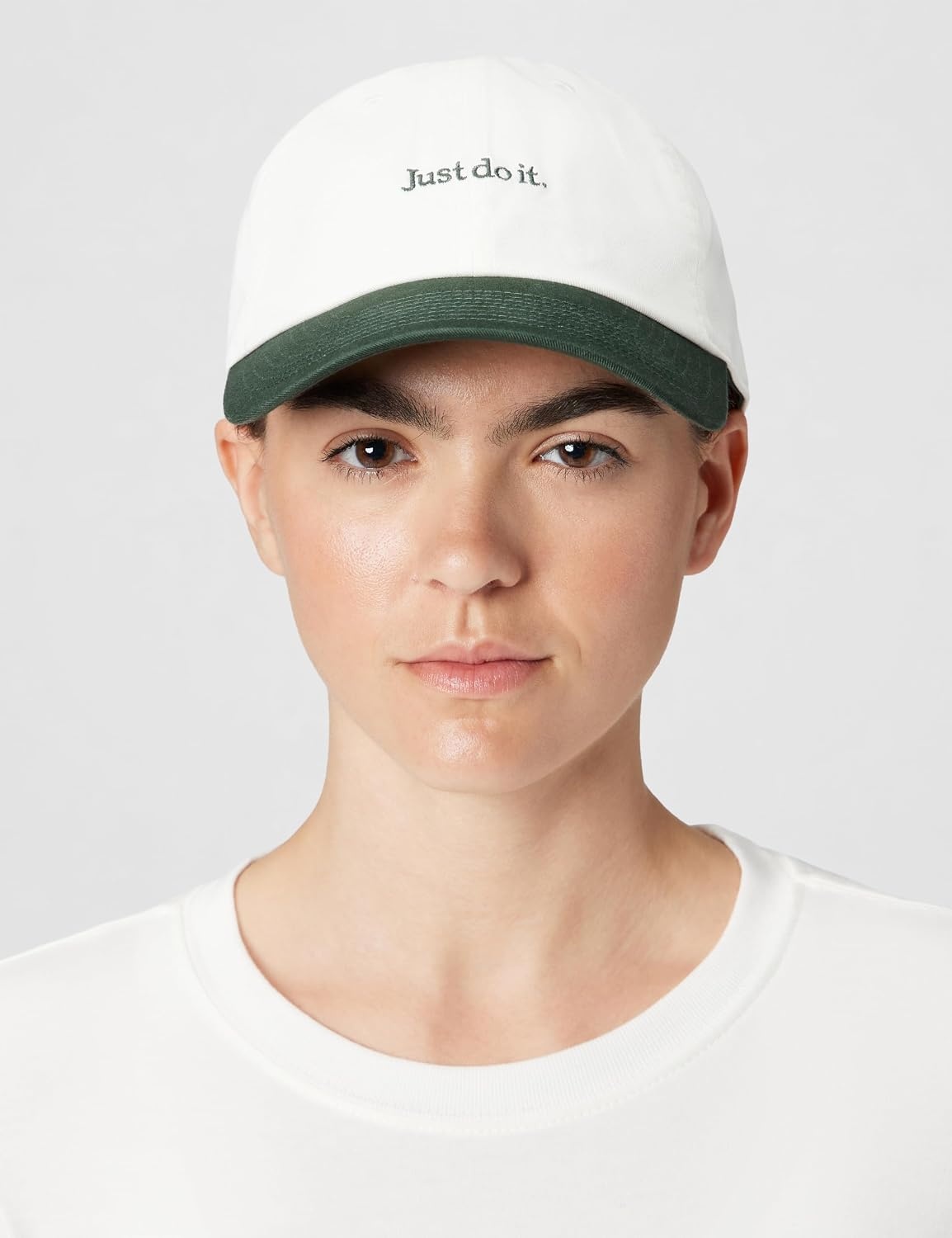 image:imageNike Unisex Adult Club Unstructured Just Do It Cap Hat Mens and WomensSailCamo GreenCamo Green