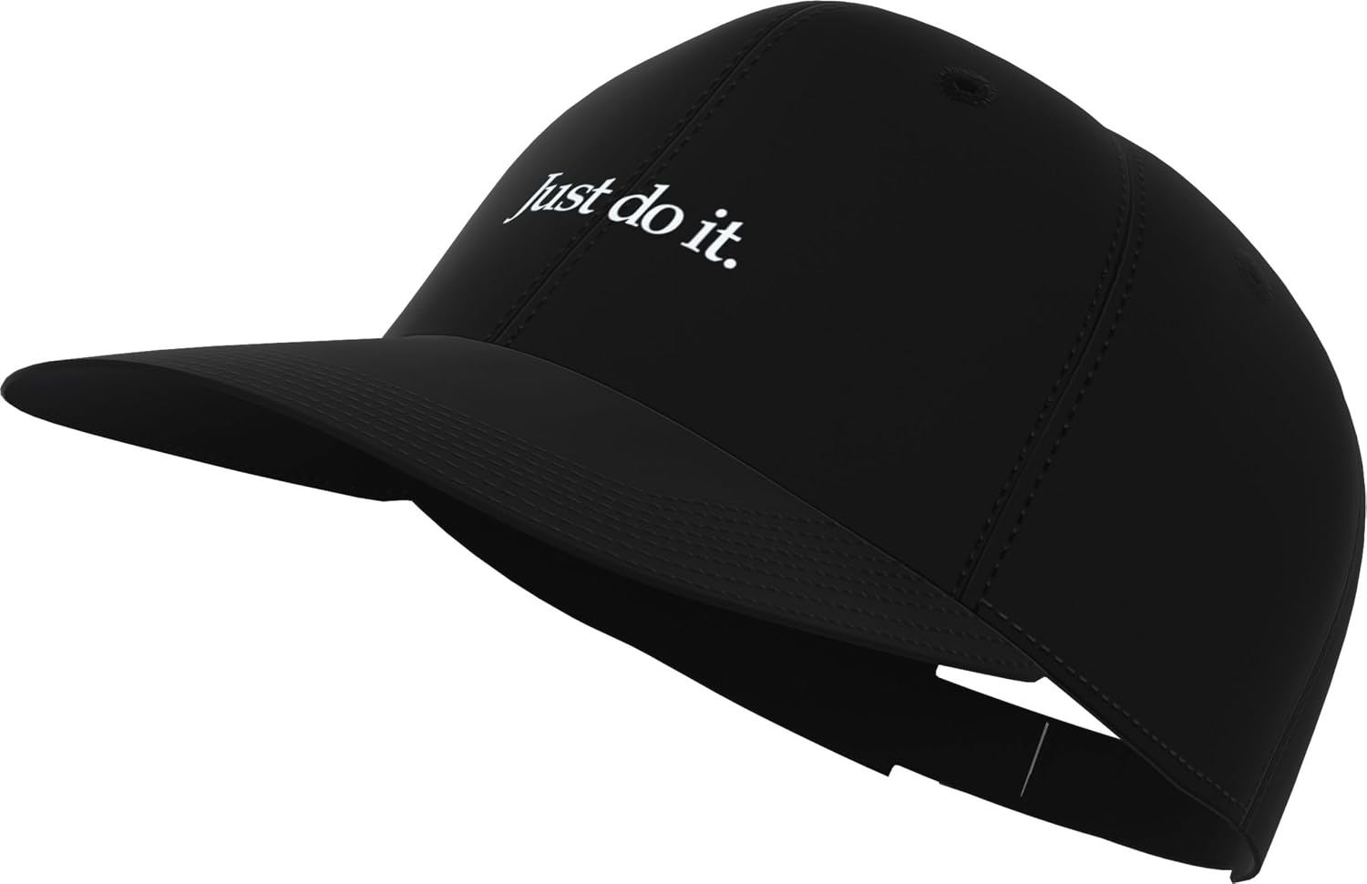 image:imageNike Unisex Adult Club Unstructured Just Do It Cap Hat Mens and WomensWhiteBlack