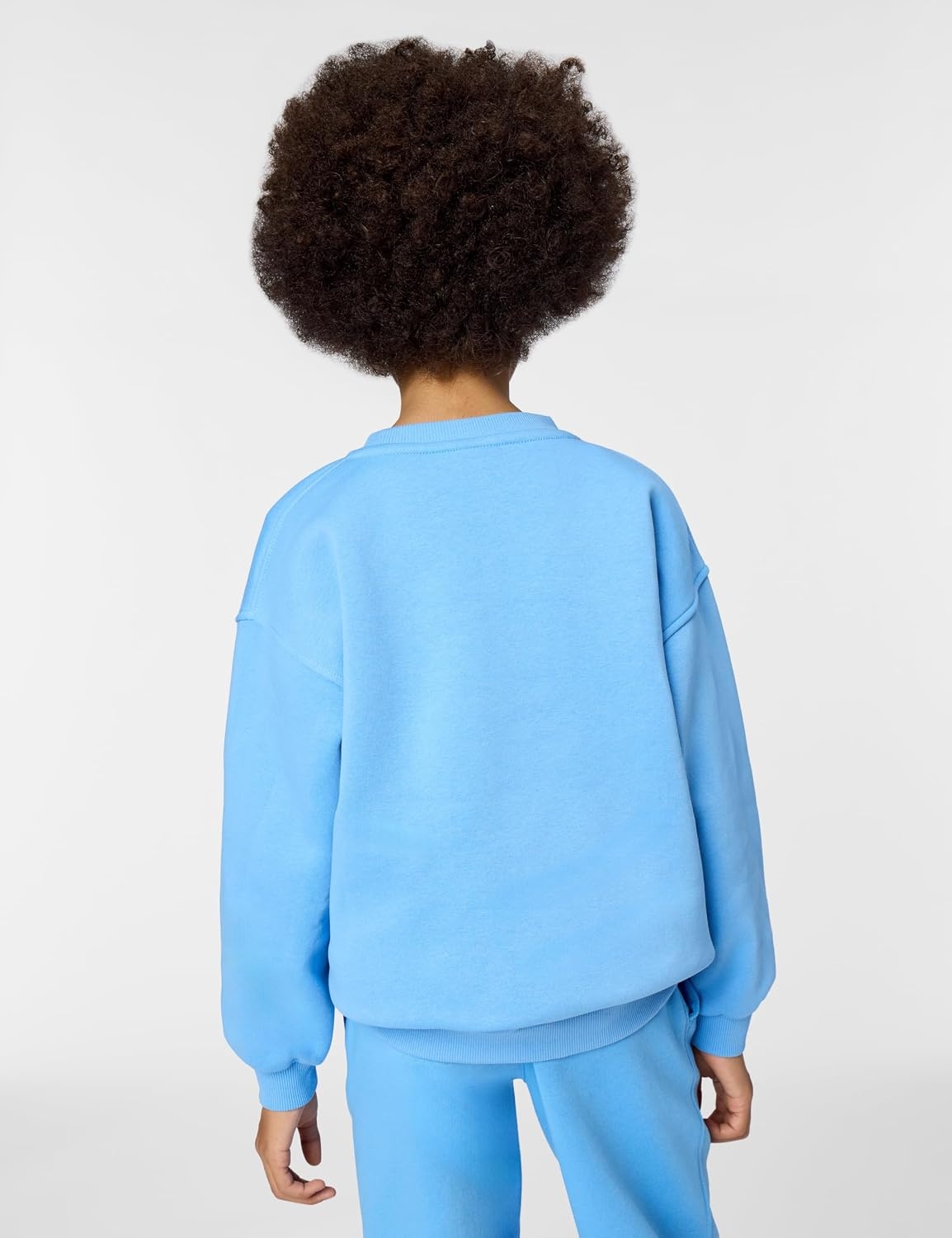 image:imageNike Unisex Big Kids Sportswear Club Fleece Oversized Sweatshirt Boys and GirlsUniversity BlueUniversity BlueWhite