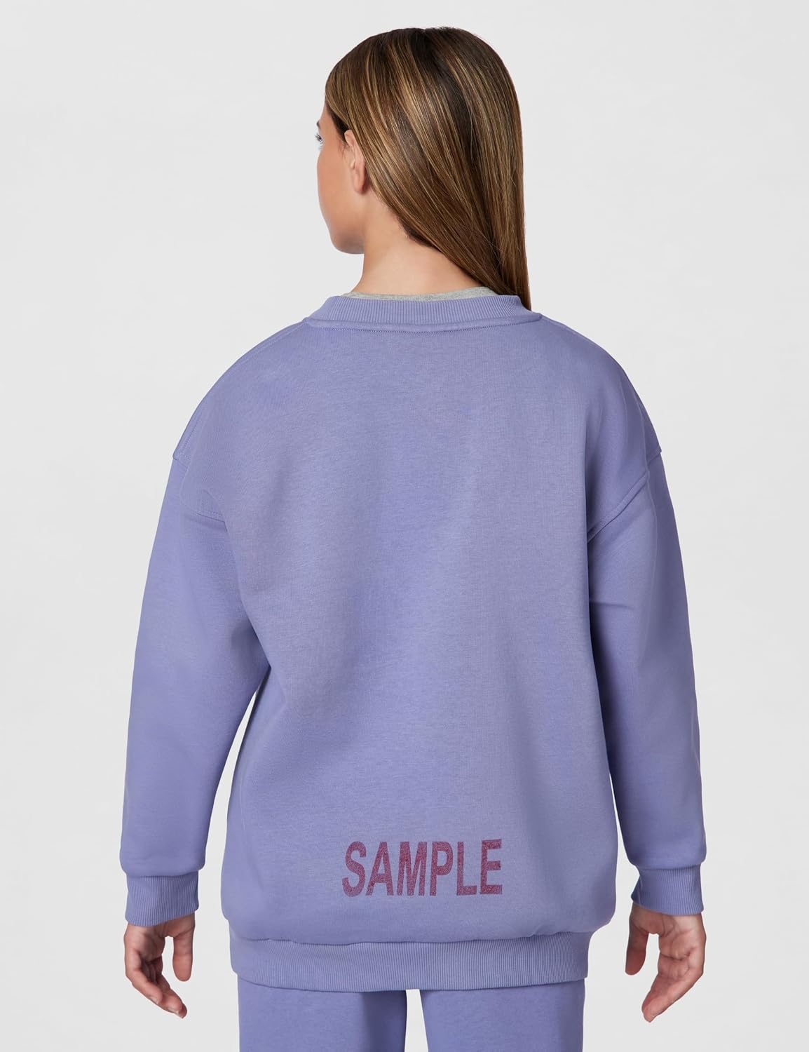 image:imageNike Unisex Big Kids Sportswear Club Fleece Oversized Sweatshirt Boys and GirlsWorld IndigoWhite
