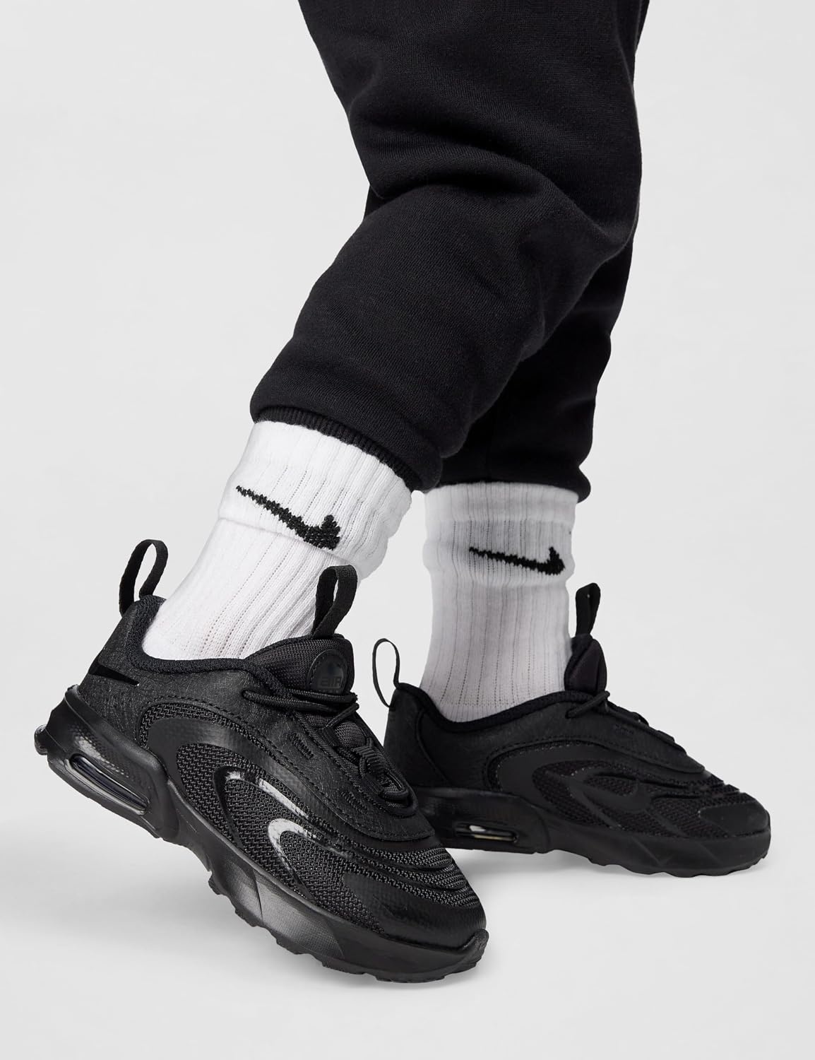 image:imageNike Unisex Kids Air Max Fire Shoes Boys Girls Toddlers amp Baby Sneakers Casual ShoesBlackBlack