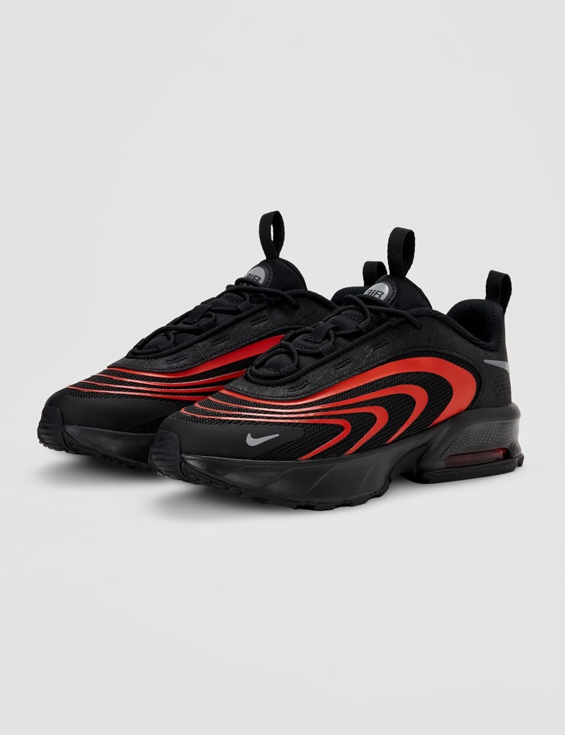 image:imageNike Unisex Kids Air Max Fire Shoes Boys Girls Toddlers amp Baby Sneakers Casual ShoesBlackSmoke GreyPicante Red