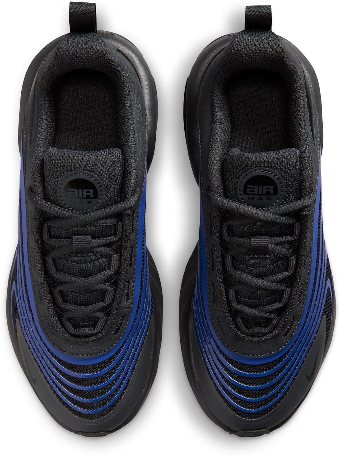 image:imageNike Unisex Kids Air Max Fire Shoes Boys Girls Toddlers amp Baby Sneakers Casual ShoesDark Smoke GreyBlackracer Blue