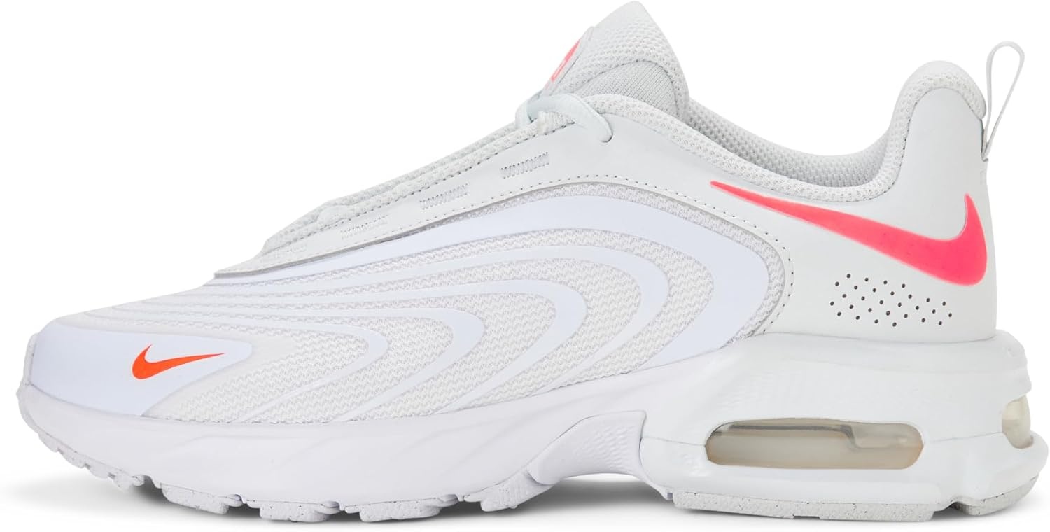 image:imageNike Unisex Kids Air Max Fire Shoes Boys Girls Toddlers amp Baby Sneakers Casual ShoesWhiteHot LavaOff White