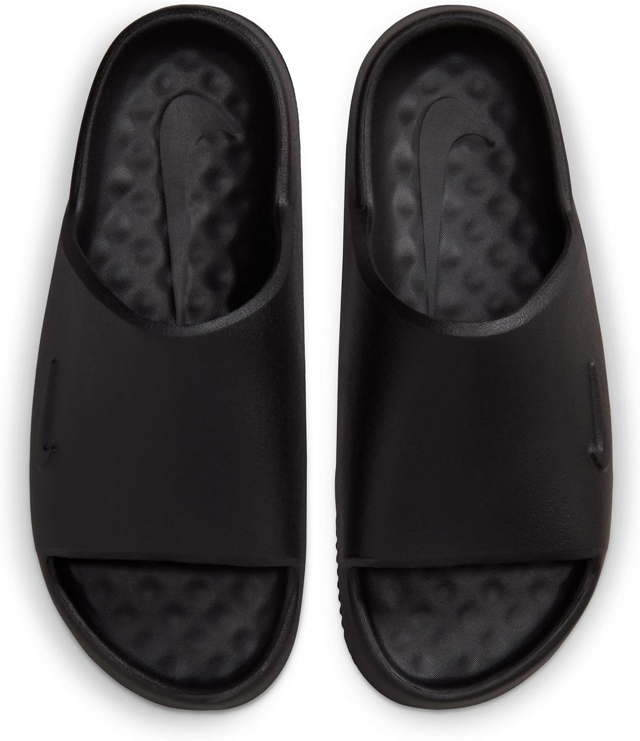 image:imageNike Unisex Kids Calm Slides 20 Boys and Girls Sandals Comfort SlippersBlackBlackBlack